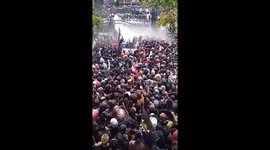 Mass protest erupts at Jakarta parliament over corruption scandal