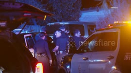 US, Los Angeles: Tarzana Assault With Deadly Weapon On Police Officer Pursuit