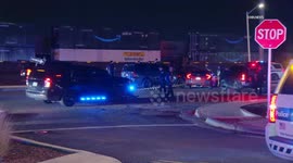US, Phoenix: Glendale Fleeing Suspect in Honda Civic Stopped by Phoenix Police Grappler