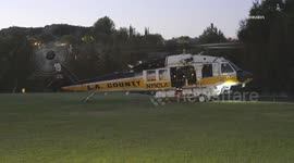 US, Los Angeles: Stevenson Ranch Injured Hiker Rescued by Helicopter Rushed to Trauma Center