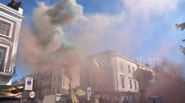 Notting Hill Carnival celebrates with drums and smoke the Year of Freedom in Jesus 2025