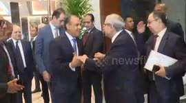 Lebanese PM Salam meets with Egypt's FM Abdelatty in Cairo