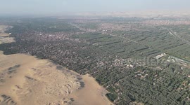 Egypt’s Dahshur Pyramids captured by drone