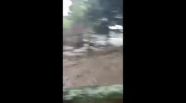 Severe flooding submerges Masarawag in Guinobatan, Albay