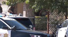 US, Los Angeles: Lancaster Shooting Suspect Stabbed By Possible Family Member