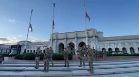 US: Armed National Guard patrols in Washington amid heightened security