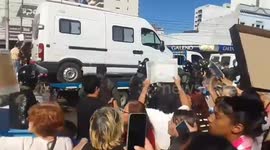 Argentina: Rock-throwing incident targets Argentina’s Milei at campaign rally