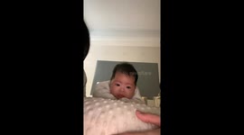 Exaggerated Baby Expressions