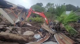 Four dead and five missing from Typhoon Kajiki landslides in northern Thailand