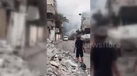 Israeli Forces Torch Homes With Incendiary Bombs in Northern Gaza