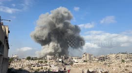 Gaza genocide: Israel continues heavy strikes on Al-Zeitoun
