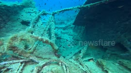 Türkiye: Divers commemorate Türkiye’s Victory Day with underwater expedition of WWI shipwrecks