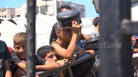 Palestinians in Gaza turn to charities for food amid Israeli blockade