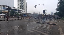 Indonesia: Indonesians protest low wages, lawmakers’ monetary perks