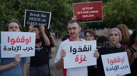 Israel: Demonstration held in Haifa to protest Israeli army's targeting journalists in Gaza