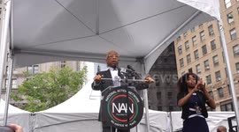 US: Protesters rally in New York for economic justice, diversity and inclusion