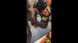 US: Hundreds Arrested as Protestors Occupy Senators’ Offices in CA, Demand End to Arms Shipments