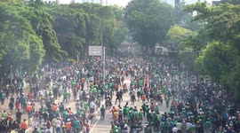 Indonesia: Clashes in Jakarta after police vehicle kills driver during protest