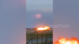 Poland: MOMENT - Pilot killed after F-16 jet crashes in Poland