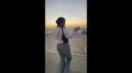 Girl flies from the UK to Perth to surprise her best friend