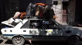 Palestinians continue fleeing northern Gaza as Israeli attacks intensify