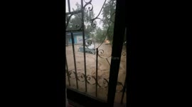 Van swept away in devastating floods in Pililla, Rizal