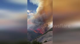 Spain: Inferno Engulfs León Mountains Forcing Thousands To Flee