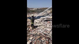 Syria: Syria Idlib Building Blast Kills Four