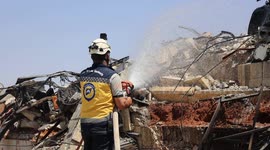 Syria: Syria Idlib Building Blast Kills Four