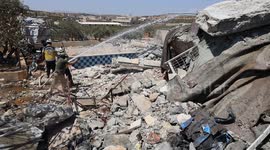 Syria: Syria Idlib Building Blast Kills Four
