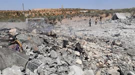 Syria: Syria Idlib Building Blast Kills Four