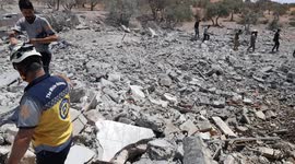 Syria: Syria Idlib Building Blast Kills Four
