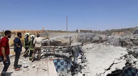 Syria: Syria Idlib Building Blast Kills Four