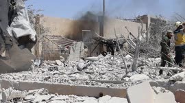 Syria: Syria Idlib Building Blast Kills Four
