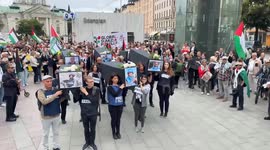 Pro-Palestinian rally held in Stockholm in support of Gaza