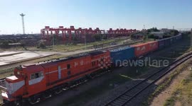 China: Erenhot port handles 2,500 China-Europe freight trains this year