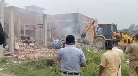 2 Dead In Explosion At Firecracker Factory Inside House In Lucknow