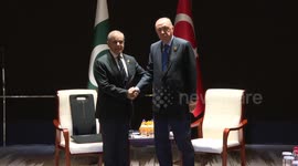 Turkish president receives Pakistani prime minister on sidelines of SCO summit in China