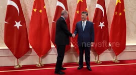 Turkish President Erdogan meets Chinese counterpart Xi in visit to China