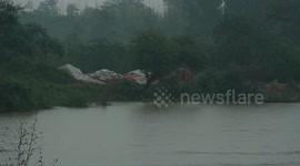 Pakistan: Thousands flee homes as river levels rise in Pakistan's Punjab province