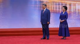 Turkish President Erdogan joins leaders’ family photo at SCO summit
