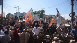 India: BJP protest in Assam