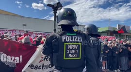 Germany: Anti War Demonstrations in Cologne