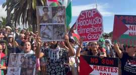 Spain: Barcelona Thousands Send Off Gaza-Bound Volunteers