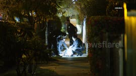 US, Los Angeles: Jefferson Park Officer-Involved Shooting