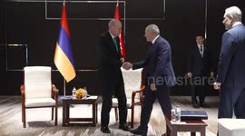 Turkish President Erdogan receives Armenian PM in China