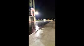 Heavy rain drenches Loveland, Colorado