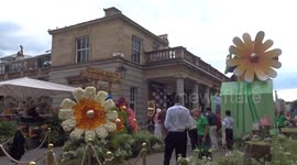 Marc Jacobs Daisy Wild eau de perfum promotion in full swing in Covent Garden Market - London