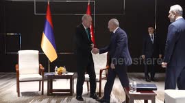 China: Turkish President Erdogan receives Armenian PM in China