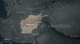 MOTION GRAPHICS - Over 250 dead after magnitude 6.0 earthquake strikes eastern Afghanistan